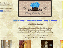 Tablet Screenshot of classycakesbylori.com